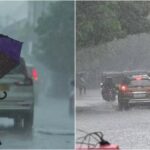 அண்ணா சாலை முழுவதும் நனையுது! சென்னையில் அடி வெளுக்கும் கனமழை!