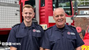 'Adrenaline got us through New Forest wildfire'