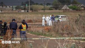 Two charged with woman's murder as South Africa police investigate eight other body finds