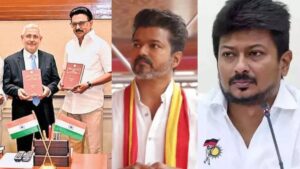 மாநில உரிமை குறித்து பேசவே பயமா? குரியன் ஜோசப் குழுவை முடக்கும் வேலைகளில் தவெக அரசு.. உதயநிதி கோபம்