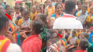 மதுராந்தகத்தில் வாக்காளர்களுக்கு பணப்பட்டுவாடா செய்த தவெக? வீடியோ வெளியாகி பரபரப்பு