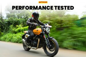 350cc Triumph Tracker 400 performance tested and explained