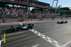 2026 F1: Russell fends off Verstappen to win Azerbaijan GP