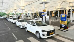 Long-awaited cab pick-up plaza at Chennai airport opened after two-year delay