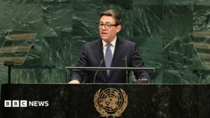 UK to fight Russian disinformation and push new global AI standards, Burnham says