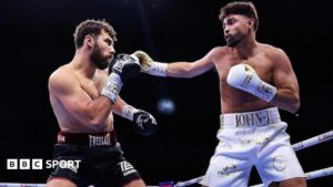 Brown maintains perfect record with brutal Hedges stoppage