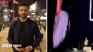 Watch: Fans react as Ed Sheeran speaks out over Macklemore controversy at show