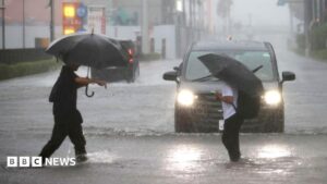 Millions urged to evacuate as powerful Typhoon Dujuan hits Japan