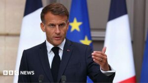 Russian hybrid attacks against Europe intensifying, says Macron