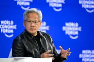 Nvidia CEO Jensen Huang tells Trump ‘we’re not going to let [an AI slowdown] happen’