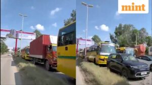 Daughter's school bus takes 2 hours to cover 2 km in Bengaluru; parent says 'completely helpless'