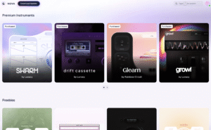 Lunacy Audio Nova is a place to build and sell your own AI-powered music plug-ins