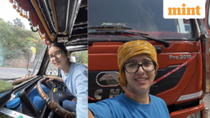 Meet 25-year-old Neha Thakur, who left her air hostess dream to become Himachal's first woman truck driver