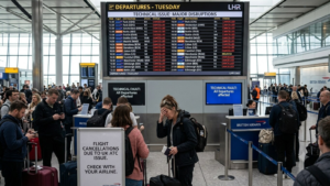Major UK ATC failure cancels 300 flights: Heathrow, Manchester hit; EasyJet, British Airways warn of delays