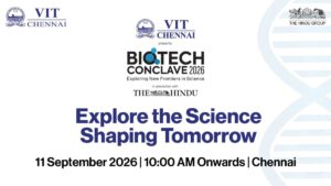The Hindu-VIT Biotech Conclave 2026 | September 11, 2026