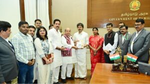 Chairperson, Members of National Commission for Scheduled Tribes meet CM Vijay