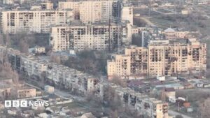 Eating garden weeds to survive in Russian-occupied city cut off from food and water