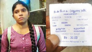 தூத்துக்குடி ஆறுமுகநேரியில் இரவில் ஐடி ஊழியரை நடுரோட்டில் இறக்கிவிட்ட அரசு பஸ் டிரைவர் சஸ்பெண்ட்