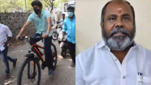2021ல் கருப்பு- சிகப்பு சைக்கிளில் போய் திமுகவுக்கு வாக்களித்தவராச்சே விஜய்! அதிமுக மாஜி
