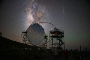 APOD: 2026 September 26 – Mirrored Meteor and Milky Way