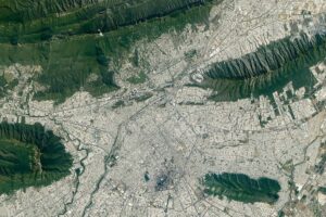 Monterrey Amid Mountains