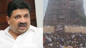 "அறங்காவலர்களை ஓரம் கட்டிவிட்டு அராஜகம்!" – மீனாட்சியம்மன் கும்பாபிஷேகக் குளறுபடி.. பிடிஆர் சுளீர்