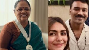 தனுஷ் அம்மா கழுத்தில் தேசிய விருது.. மிருணாள் தாக்கூர் போட்ட கமெண்ட்டை பாருங்க!