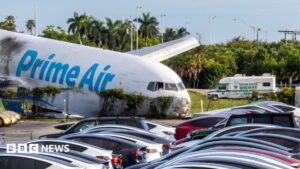 Five dead after Amazon cargo plane crashes at Miami airport