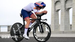 Wales' Backstedt wins world time-trial silver