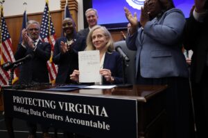 Virginia governor creates an AI task force and moves to restrain data centers