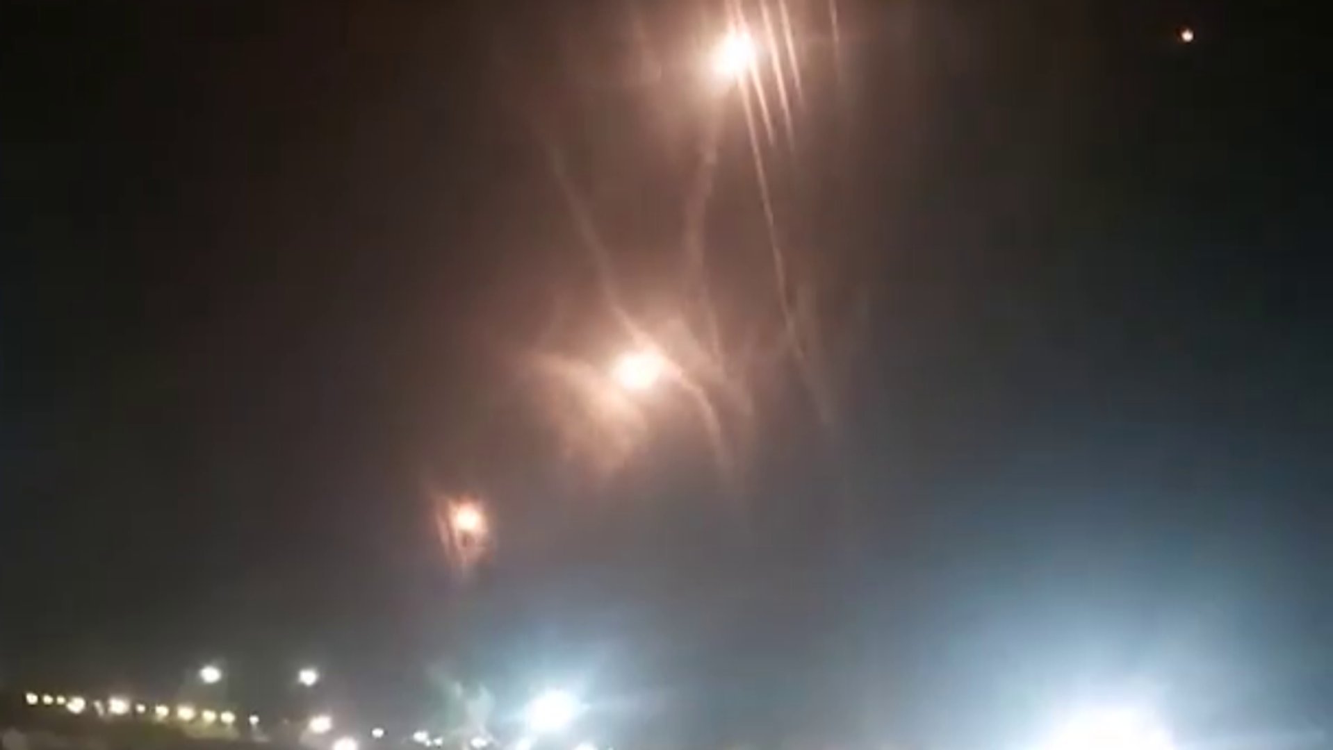 Jordanian air defences intercept Iranian missile barrage