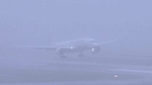 Airplane makes ‘miracle’ landing as Typhoon Dujuan hits Japan