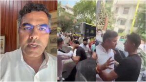 நேருக்கு நேர் கேள்வி.. சப்பென அறைவிட்ட பாஜக எம்எல்ஏ! நேரலையில் ஷாக் சம்பவம்!