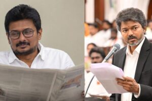 “பூராவும் விஜய் செய்திதான்!” உதயநிதியின் Paper Reading-க்கு பின்னணி என்ன?