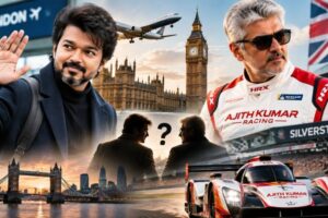 விஜய்யின் லண்டன் விசிட்… அஜித் கார் ரேஸை நேரில் காண்கிறாரா? 