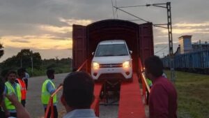 10 லட்சம் கார்களை ரயிலில் அனுப்பிய மாருதி சுஸுகி!