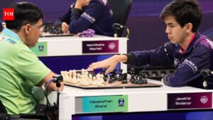 ‘It’s madness’: Anand loses on time after declining draw against Sindarov