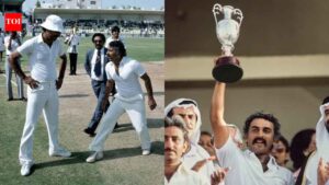 The famous IND vs PAK moment: When Gavaskar put his foot over toss coin