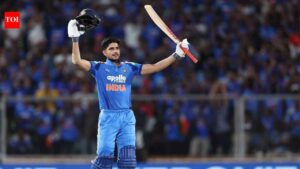 IND vs WI: Shubman Gill slams 10th ODI century, joins MS Dhoni in elite list