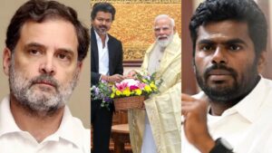 மோடியை வாழ்த்தாத அண்ணாமலை.. முதல் ஆளாக புகழ்ந்து பாராட்டிய விஜய்.. கடுப்பான காங்கிரஸ்! ட்விஸ்ட்