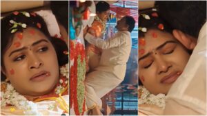 முதலிரவு காட்சியில் எல்லை மீறிய ரச்சிதா? சீரியல்ல கூட விட்டுவைக்கலையா?கொதிக்கும் நெட்டிசன்கள்!