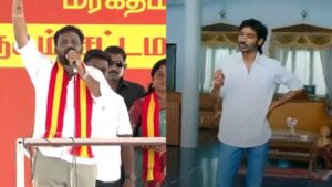 பருப்பில் உசந்தது மந்திரி, விஜய் அண்ணா முதல் மந்திரி.. தவெக நிர்வாகிக்கு தனுஷ் பாணியில் திமுக பதில்