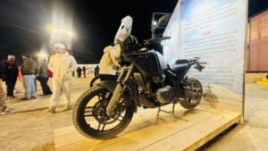 பேரை கேட்டாலே அதிருதுல்ல… முதல்முறையாக இந்தியாவில் காட்சிப்படுத்தப்பட்ட ஹிமாலயன் 750சிசி மாடல்!!