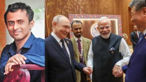 புதின், ஜி ஜின்பிங்-ஐ விடுங்க BRICS மாநாட்டில் மோடி கூடவே இருந்த இந்த நபர் யார்?
