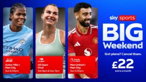 How to watch Sky Sport's Big Weekend