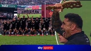 Spine-tingling New Zealand Haka in front of captivated US crowd!