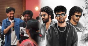 “மீசைய முறுக்கு பார்த்து சென்னைக்கு ஓடி வந்தேன்!" – ரசிகர் சொன்னதைக் கேட்டு நெகிழ்ந்த ஆதி