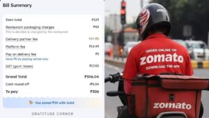 சத்தமில்லாமல் Zomato பார்த்த வேலை.. புதிய கட்டணம் வசூல் செய்வதால் வாடிக்கையாளர்கள் அதிர்ச்சி..!!