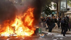 France halts use of stun grenades after boy's hand blown off in student protests