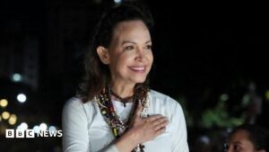 Venezuelan opposition leader María Machado returns after months in exile